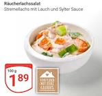 Aktuelle Lachs Angebote bei GLOBUS in Krefeld Aktuelles Räucherlachssalat Angebot bei GLOBUS in Krefeld ab 1,89 €