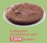 Promo MŒLLEUX AU CHOCOLAT CUIT à 7,50 € dans le catalogue Monoprix à Nogent-sur-Marne