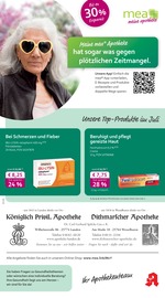 Aktueller mea - meine apotheke Apotheke Prospekt in Lunden und Umgebung, "Unsere Juli-Angebote" mit 4 Seiten, 01.07.2025 - 31.07.2025