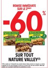 -60% remise immédiate sur le 2ème sur tout NATURE VALLEY à Intermarché Contact dans Bardos