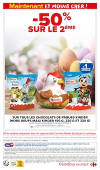 Prospectus Carrefour Market de la semaine "Carrefour market" avec 2 pages, valide du 18/03/2025 au 30/03/2025 pour Tremblay-en-France et alentours