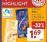 Délice Weiss von Moser Roth im aktuellen ALDI SÜD Prospekt für 1,69 €