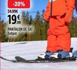 Pantalon de ski enfant dans le catalogue Intersport