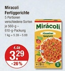 Fertiggerichte von Miracoli im aktuellen V-Markt Prospekt für 3,29 €