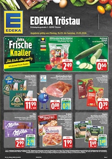 Aktueller EDEKA Prospekt "Wir lieben Lebensmittel!" für Tröstau Aktueller EDEKA Prospekt für Tröstau mit Seiten