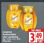 Sommerblütenhonig von Langnese für 3,49 € bei EDEKA im Angebot Sommerblütenhonig von Langnese im aktuellen EDEKA Prospekt