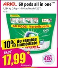 Promo 60 pods all in one* à 17,99 € dans le catalogue Norma à Ingwiller