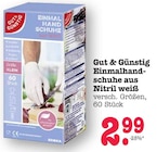 Einmalhandschuhe aus Nitril weiß Angebote von Gut & Günstig bei E center Ludwigshafen für 2,99 €