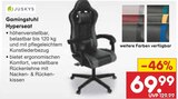Gamingstuhl Hyperseat im Netto Marken-Discount Prospekt Gamingstuhl Hyperseat von Juskys im aktuellen Netto Marken-Discount Prospekt für 69,99 €
