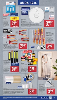 Zange Angebot im aktuellen ALDI Nord Prospekt auf Seite 25