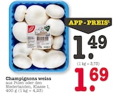 Champignons weiss im Angebot bei E center in Mannheim Champignons weiss Angebote von Gut & Günstig bei E center Mannheim für 1,49 €