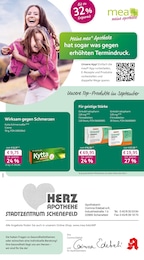 mea - meine apotheke Prospekt für Schenefeld mit 4 Seiten mea - meine apotheke Prospekt für Schenefeld: "Unsere September-Angebote", 4 Seiten, 01.09.2026 - 30.09.2026