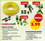 Schlauch-Garnitur im Angebot bei Penny in Jena Schlauch-Garnitur Angebote von meistercraft bei Penny Jena für 3,99 €