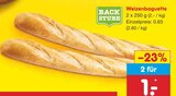 Weizenbaguette Angebote bei Netto Marken-Discount Gera für 0,65 €