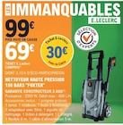 Nettoyeur haute pression 150 bars - FOXTER dans le catalogue E.Leclerc