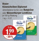 Käsescheiben Diplomat von Bauer im aktuellen V-Markt Prospekt für 1,99 €