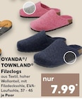 Filzclogs Angebote von OYANDA/TOWNLAND bei Kaufland Heilbronn für 7,99 €