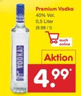 Premium Vodka im Netto Marken-Discount Prospekt Premium Vodka von im aktuellen Netto Marken-Discount Prospekt für 4,99 €