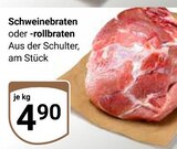 Schweinebraten oder Rollbraten Angebote bei GLOBUS Hof für 4,90 €