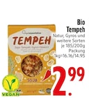 Tempeh im EDEKA Prospekt Tempeh im aktuellen EDEKA Prospekt für 2,99 €
