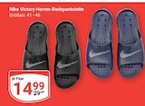 Victory Herren-Badepantolette Angebote von Nike bei GLOBUS Rostock für 14,99 €