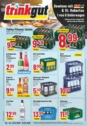 Trinkgut Prospekt für Bad Gandersheim mit 10 Seiten Trinkgut Prospekt für Bad Gandersheim: "Aktuelle Angebote", 10 Seiten, 13.04.2026 - 18.04.2026