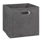 Boite de rangement en tissu gris - Carrefour à Saint-Maur-des-Fossés Boite de rangement en tissu gris en promo chez Carrefour Saint-Maur-des-Fossés à 4,59 €