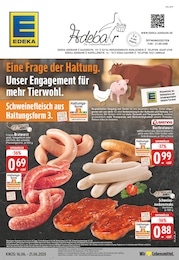 Discounter Prospekt von EDEKA Aachen EDEKA Prospekt: "Aktuelle Angebote", 24 Seiten, 16.06.2025 - 21.06.2025