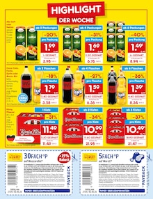 Coca Cola im Netto Marken-Discount Prospekt "Aktuelle Angebote" mit 61 Seiten (Hilden)