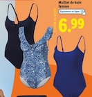 Maillot de bain femme en promo chez Lidl Maillot de bain femme dans le catalogue Lidl