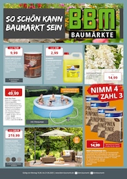 BBM Baumarkt Prospekt für Parchim mit 16 Seiten BBM Baumarkt Prospekt für Parchim: "So schön kann Baumarkt sein", 16 Seiten, 16.06.2025 - 21.06.2025