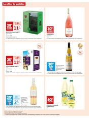 Promos Vin Corse Rosé dans le catalogue "Encore + d'économies sur vos courses du quotidien" de Auchan Supermarché à la page 8