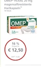 OMEP HEXAL 20 mg magensaftresistente Hartkapseln bei LINDA Premiumapotheke im Prospekt "" für 12,50 €