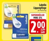 Lippenpflege im EDEKA Prospekt Lippenpflege von Labello im aktuellen EDEKA Prospekt für 2,00 €