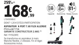 Aspirateur X-Pert 7.60 Flex Allergie - Rowenta en promo chez E.Leclerc Bastia à 168,99 €