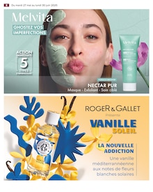 Promotion Nuxe dans le prospectus Carrefour, valable du 27/05/2025 au 30/06/2025 Promo Nuxe dans le catalogue Carrefour du moment à la page 8