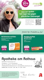 Aktueller mea - meine apotheke Apotheke Prospekt in Wannweil und Umgebung, "Unsere Juli-Angebote" mit 4 Seiten, 01.07.2025 - 31.07.2025