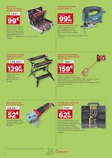 Prospectus Gedimat à Rue, "LES 15 JOURS PROMO : TRAVAUX D'EXTÉRIEUR", 4 pages de promos valables du 26/02/2025 au 15/03/2025