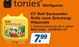 expert Mosbach - CT Rolf Zuckowski: Rolfs neue Schulweg-Hitparade Angebot im Prospekt CT Rolf Zuckowski: Rolfs neue Schulweg-Hitparade bei expert im Mosbach Prospekt für 7,99 €