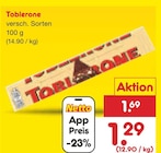 Toblerone im Netto Marken-Discount Prospekt Toblerone von im aktuellen Netto Marken-Discount Prospekt für 1,29 €