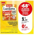 Promo Lardons fumés conservation sans nitrite à 0,60 € dans le catalogue Super U à Pré-en-Pail