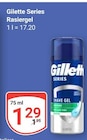Series Rasiergel im Angebot bei GLOBUS in Wiesbaden Series Rasiergel Angebote von Gillette bei GLOBUS Wiesbaden für 1,29 €