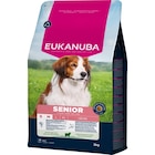 EUKANUBA Croquettes pour Chien Senior S/M - Riche en Agneau - 3KG - EUKANUBA en promo chez Maxi Zoo EUKANUBA Croquettes pour Chien Senior S/M - Riche en Agneau - 3KG - EUKANUBA dans le catalogue Maxi Zoo