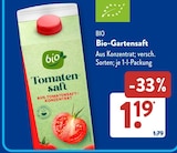 Bio-Gartensaft im ALDI SÜD Prospekt Bio-Gartensaft von BIO im aktuellen ALDI SÜD Prospekt für 1,19 €