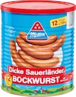 Netto Marken-Discount Remscheid - Dicke Sauerländer Bockwurst Angebot im Prospekt Dicke Sauerländer Bockwurst bei Netto Marken-Discount im Remscheid Prospekt für 15,00 €
