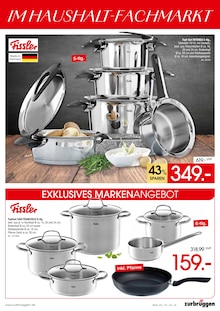 Pfanne im Zurbrüggen Prospekt "MARKEN SPEZIAL" mit 8 Seiten (Münster)