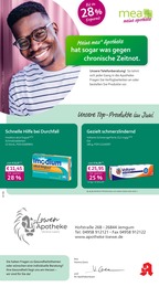 mea - meine apotheke Prospekt für Leer mit 4 Seiten mea - meine apotheke Prospekt für Leer: "Unsere Juni-Angebote", 4 Seiten, 01.06.2026 - 30.06.2026
