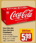 Original Taste Friendspack Angebote von Coca-Cola bei REWE Ehingen für 5,99 €