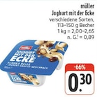 Joghurt mit der Ecke bei nah und gut im Prospekt "" für 0,30 €