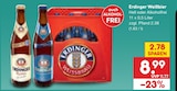Weißbier Angebote von Erdinger bei Netto Marken-Discount Hamburg für 8,99 €